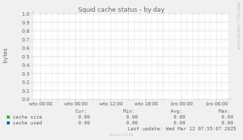 Squid cache status