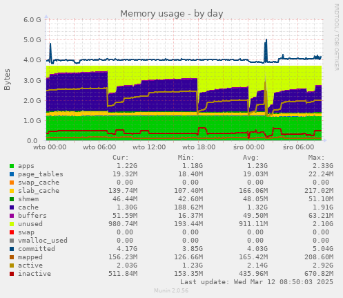 Memory usage